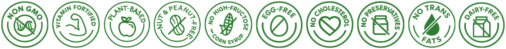 WEBSITE badges green transparent